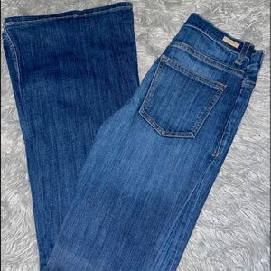 Sneak peek boot cut jeans!